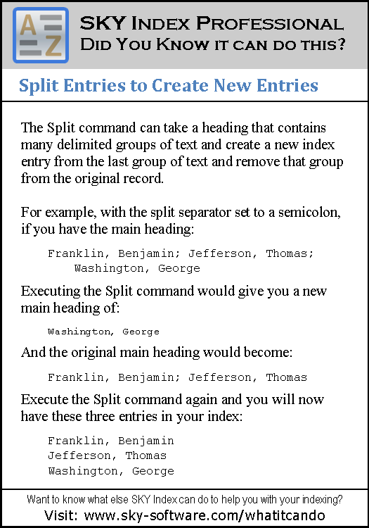 Split Command